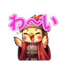 武者鳥（個別スタンプ：2）