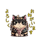 まながくのねーこさん（個別スタンプ：18）