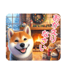 年中使える柴ちゃん＊冬多め＊Xmas年末年始（個別スタンプ：24）