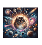 宇宙の中の猫4（個別スタンプ：2）