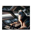 宇宙の中の猫4（個別スタンプ：5）