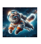 宇宙の中の猫4（個別スタンプ：7）