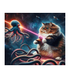 宇宙の中の猫4（個別スタンプ：26）