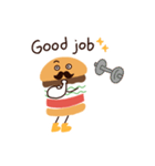 Mr.Hamburger‘s English stamp（個別スタンプ：4）