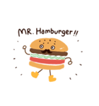 Mr.Hamburger‘s English stamp（個別スタンプ：5）