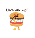 Mr.Hamburger‘s English stamp（個別スタンプ：14）