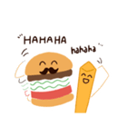 Mr.Hamburger‘s English stamp（個別スタンプ：15）