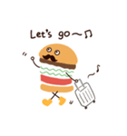 Mr.Hamburger‘s English stamp（個別スタンプ：19）