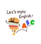 Mr.Hamburger‘s English stamp（個別スタンプ：24）