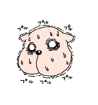 ほっぺたパンパンいぬ（個別スタンプ：9）