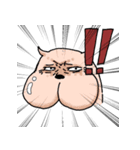 ほっぺたパンパンいぬ（個別スタンプ：15）