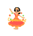 Enjoy Kathak（個別スタンプ：6）