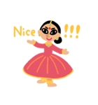 Enjoy Kathak（個別スタンプ：8）