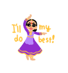 Enjoy Kathak（個別スタンプ：13）