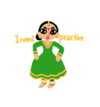 Enjoy Kathak（個別スタンプ：14）