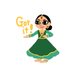 Enjoy Kathak（個別スタンプ：21）