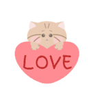 Love猫ちゃん（個別スタンプ：3）