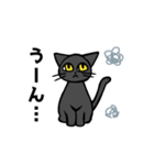 鍵しっぽの黒猫スタンプ（個別スタンプ：24）