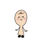 しゃもじのもじ子（個別スタンプ：1）