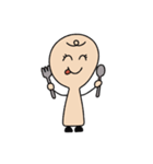 しゃもじのもじ子（個別スタンプ：9）
