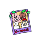 ピンクーとブクのクリスマス（個別スタンプ：8）