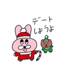 ピンクーとブクのクリスマス（個別スタンプ：28）