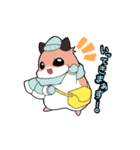 ゴールデンときどきキンクマ～冬～（個別スタンプ：6）