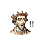 中世ヨーロッパの王たち（個別スタンプ：12）