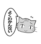 ひと言伝えるふきだしネコ 28（個別スタンプ：3）