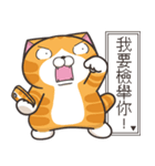 ランラン猫 50 (台湾版)（個別スタンプ：6）