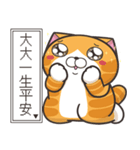 ランラン猫 50 (台湾版)（個別スタンプ：12）
