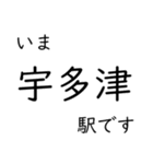 瀬戸大橋線・宇野線 いまどこスタンプ（個別スタンプ：13）