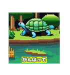 動物のドット絵（個別スタンプ：7）