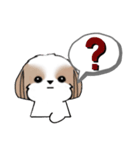 シーズースタンプ-冬 Stickers_Shih Tzu_k（個別スタンプ：19）