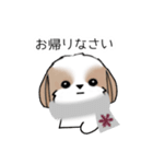 シーズースタンプ-冬 Stickers_Shih Tzu_k（個別スタンプ：28）