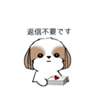 シーズースタンプ-冬 Stickers_Shih Tzu_k（個別スタンプ：31）