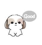 シーズースタンプ-冬 Stickers_Shih Tzu_k（個別スタンプ：35）