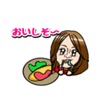 ボートレーサー三松直美選手 LINEスタンプ（個別スタンプ：8）