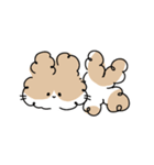 もこもこうさぎのラインスタンプ（個別スタンプ：2）