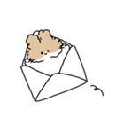 もこもこうさぎのラインスタンプ（個別スタンプ：10）