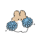 もこもこうさぎのラインスタンプ（個別スタンプ：19）