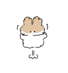 もこもこうさぎのラインスタンプ（個別スタンプ：22）