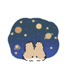 もこもこうさぎのラインスタンプ（個別スタンプ：31）