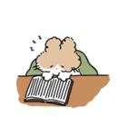 もこもこうさぎのラインスタンプ（個別スタンプ：33）