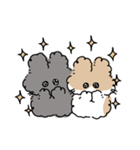 もこもこうさぎのラインスタンプ（個別スタンプ：38）
