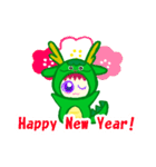 Happy New Year（辰年）（個別スタンプ：5）