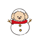 Xmas＆冬versionイッヌ（個別スタンプ：4）