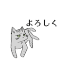 愛猫スタンプのプレゼント（個別スタンプ：7）