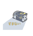 うちのしろくろねこ 2（個別スタンプ：4）