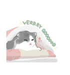 うちのしろくろねこ 2（個別スタンプ：10）